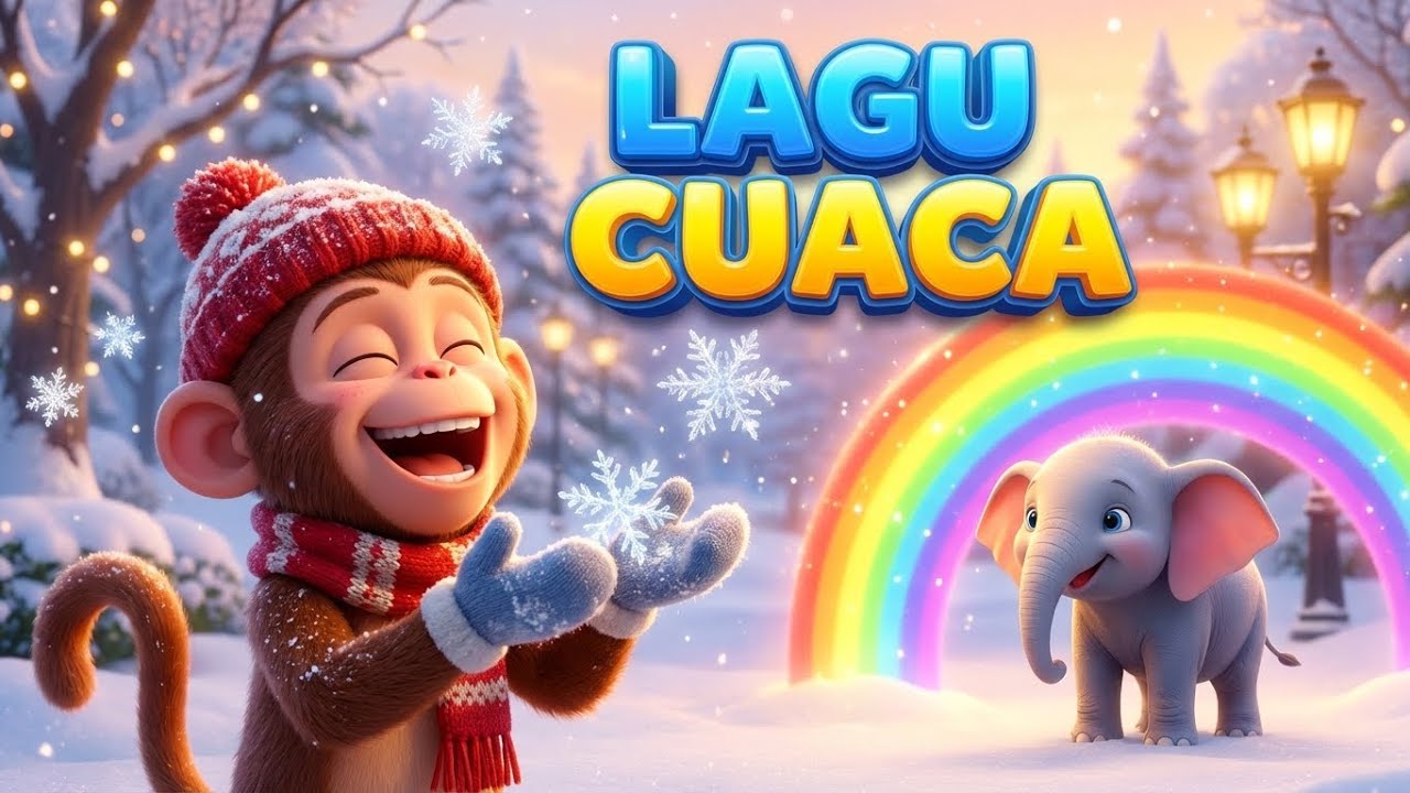 LAGU CUACA CERIA ☀️ Bagaimana Cuaca Hari Ini  Dunia Ceria Kids