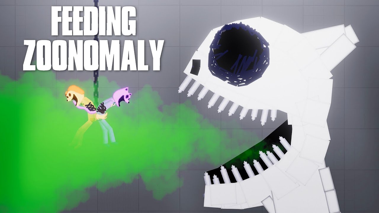 I Feeding Zoonomaly Monster with Smiling Critters [Poppy Playtime Ch.3]
