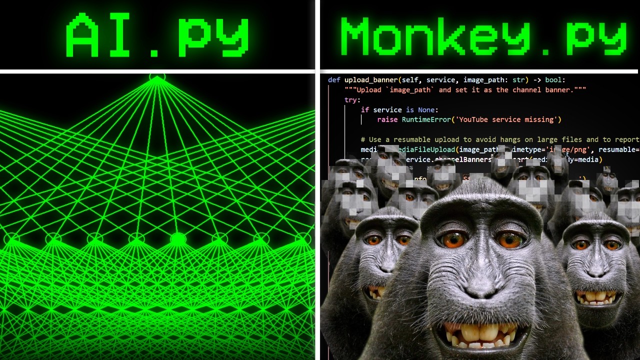 My AI Stock Predictor vs 10,000 Monkeys