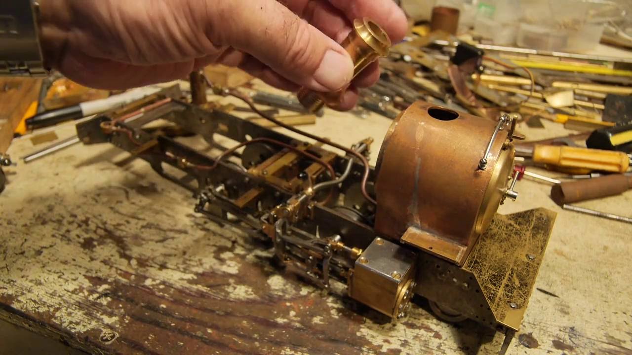 'Russell' Live Steam Model Locomotive Part 8