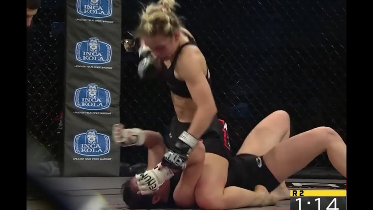 Best Ground and Pound 9 Female MMA