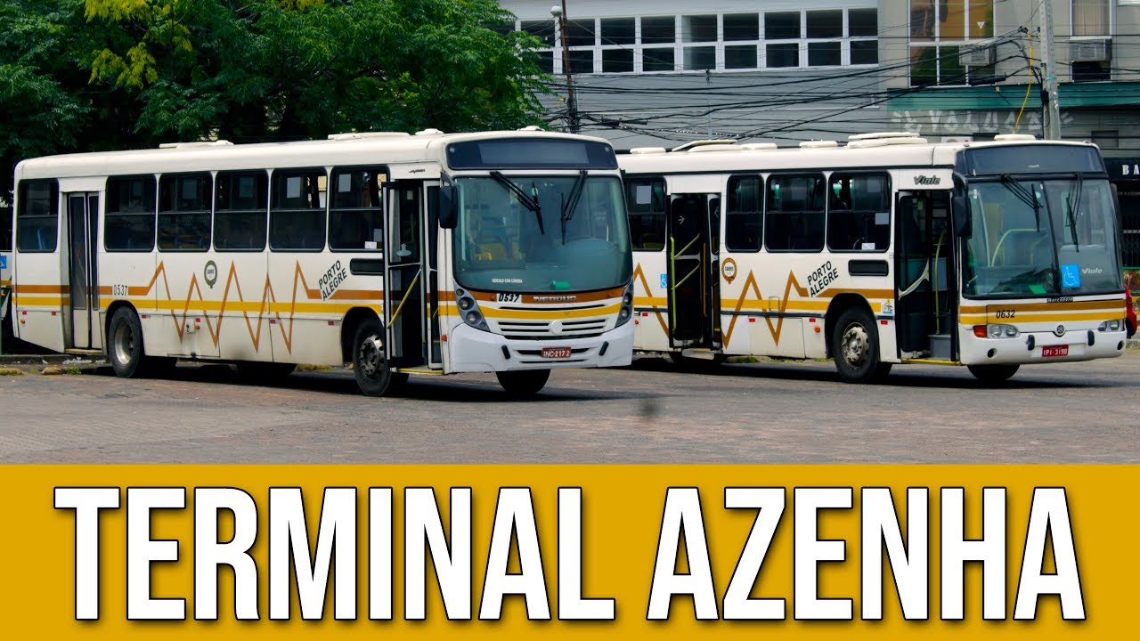 Terminal Azenha (Porto Alegre/RS) - Movimentação de Ônibus #130