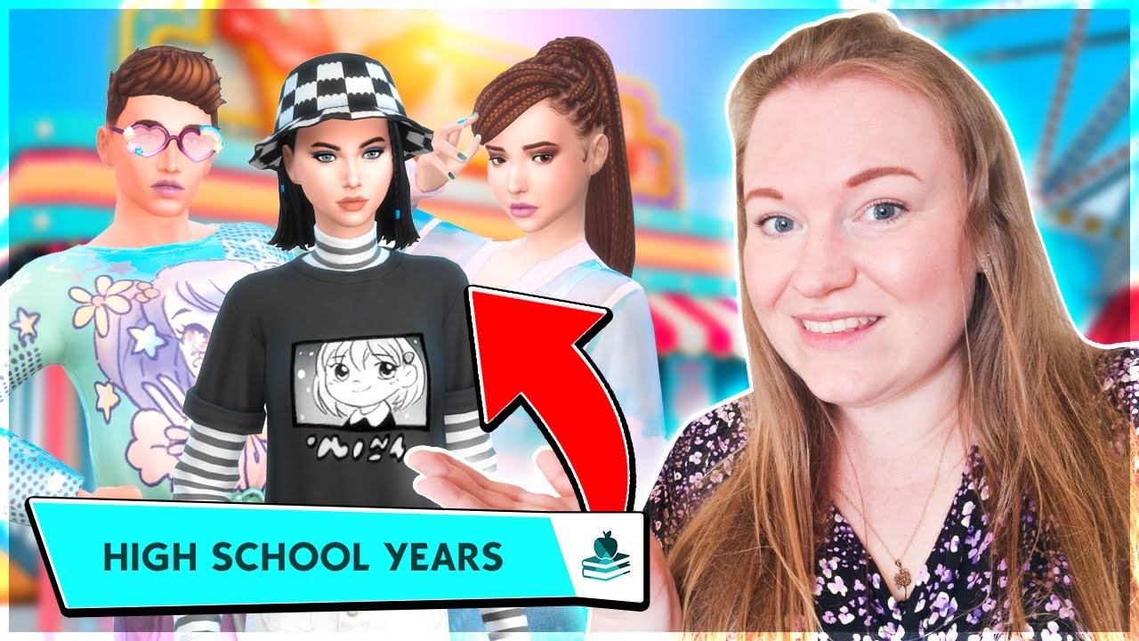 MINE NYE HIGH SCHOOL TEENAGERE! | Sims 4: Gymnasieår