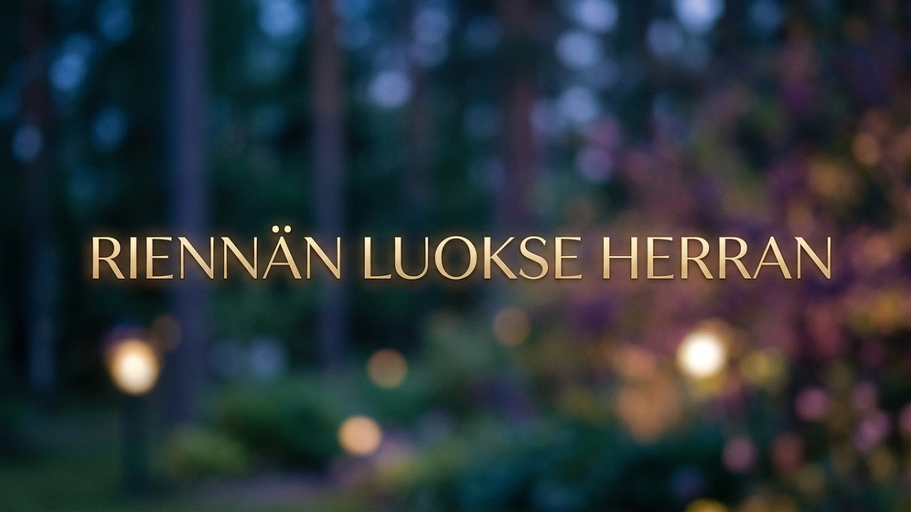 Riennän luokse Herran