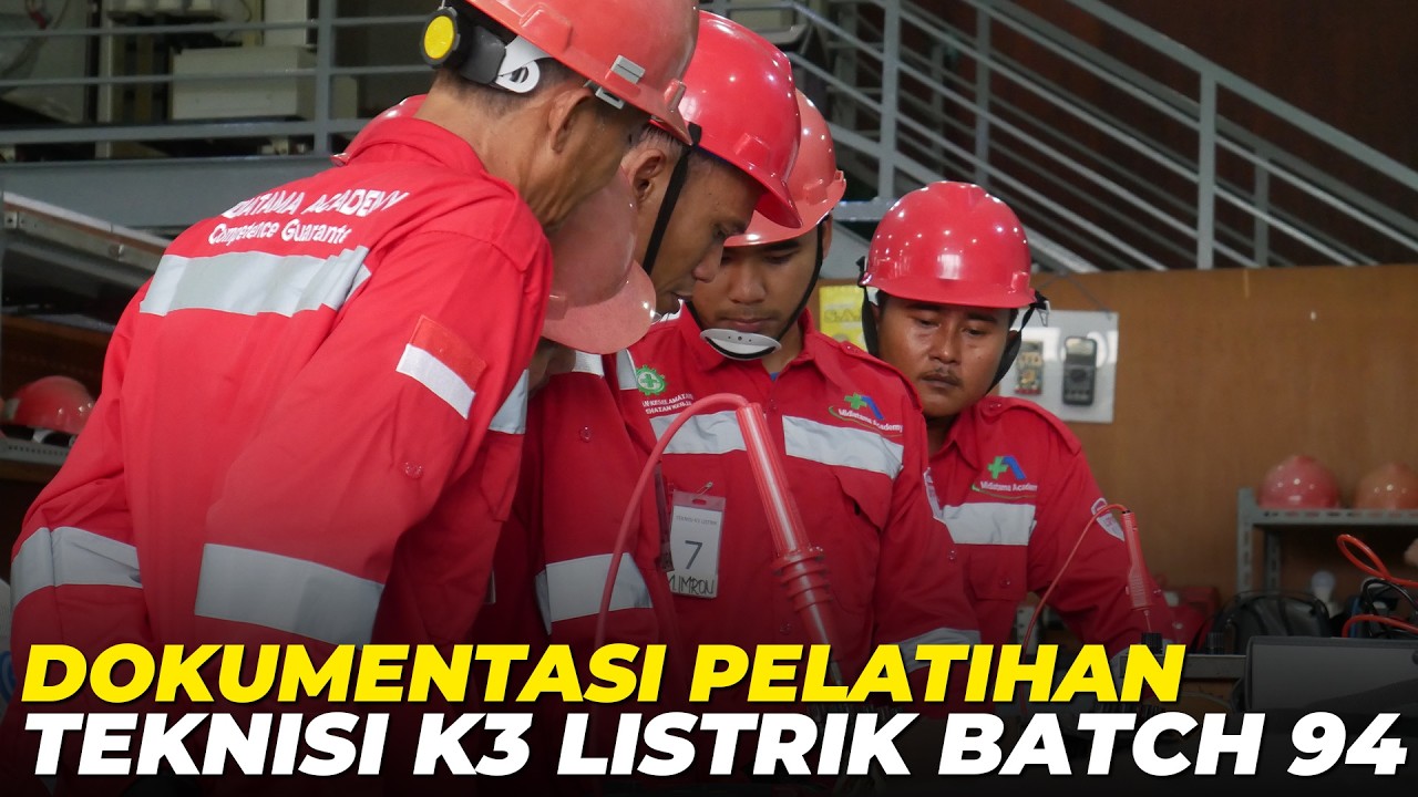 Dokumentasi Pelatihan Teknisi K3 Listrik Batch 64
