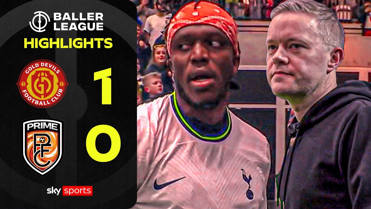 Will KSI or Mark Goldbridge face NIGHTMARE forfeit? 😱 | Gold Devils FC vs Prime FC | Highlights