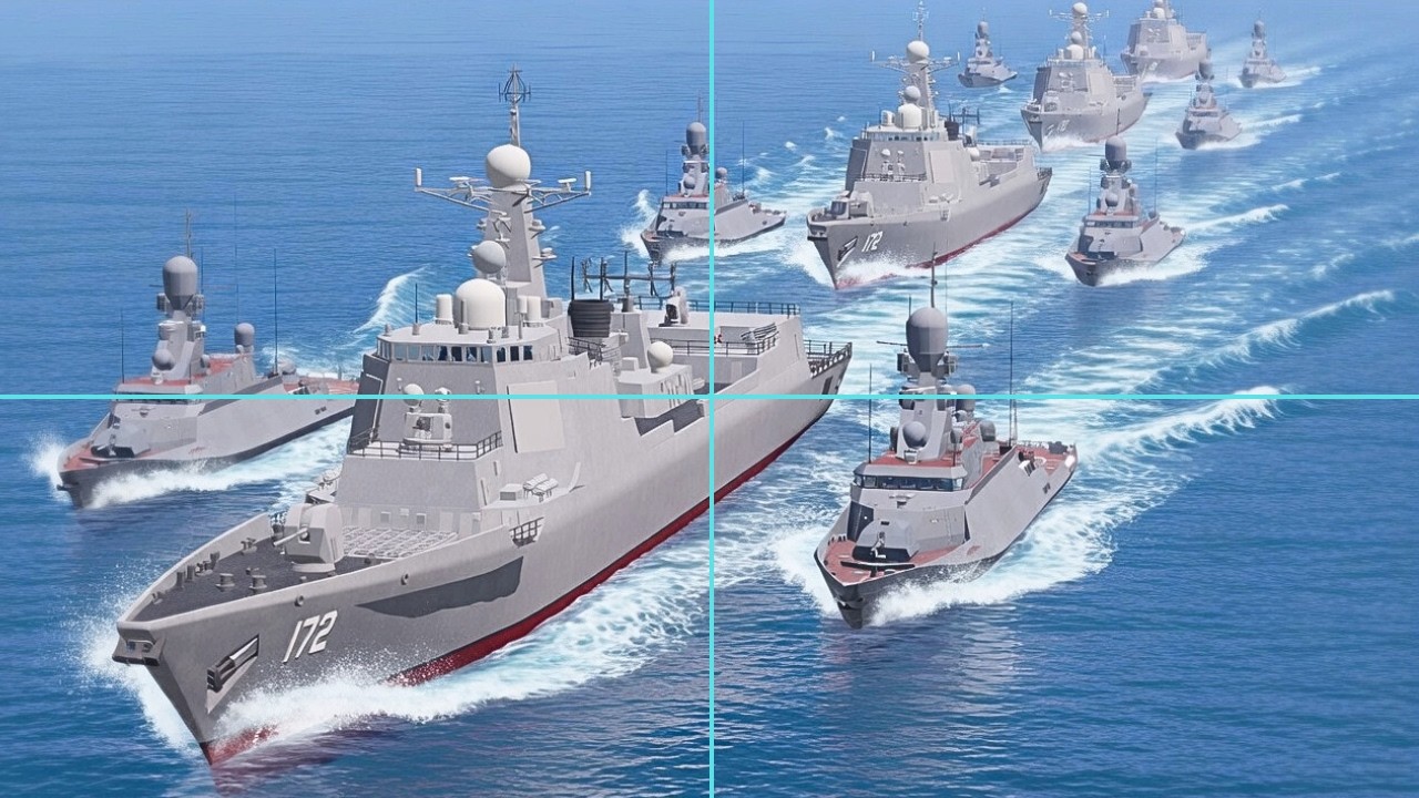 Russian Naval Task Force With Full Escort Sunk by Missile to Ocean Floor