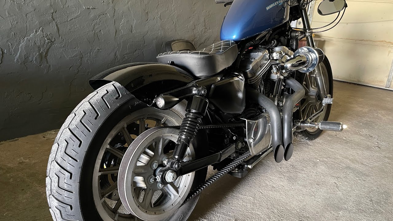 2005 Harley Davidson Sportster 883 Bobber Build