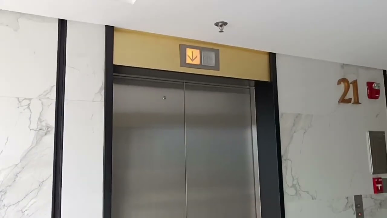DIY How To Use An  Elevator To Go Down Into Ground Floor / Lobby