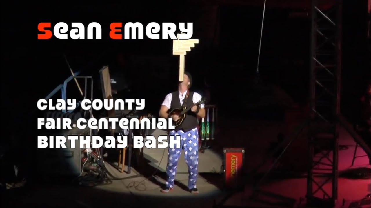 Sean Emery at Clay County Fair Centennial Bash