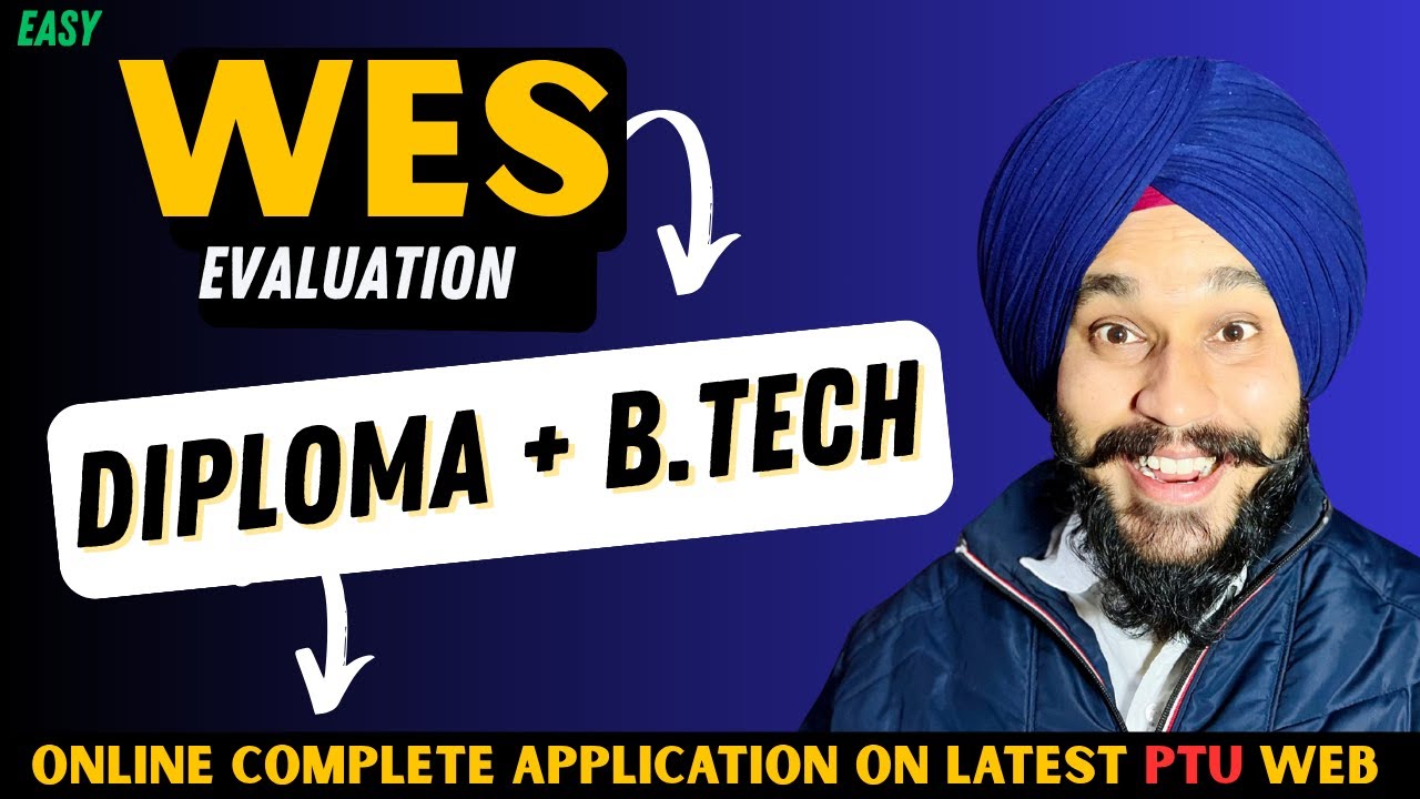 Online WES Evaluation for DIPLOMA holders