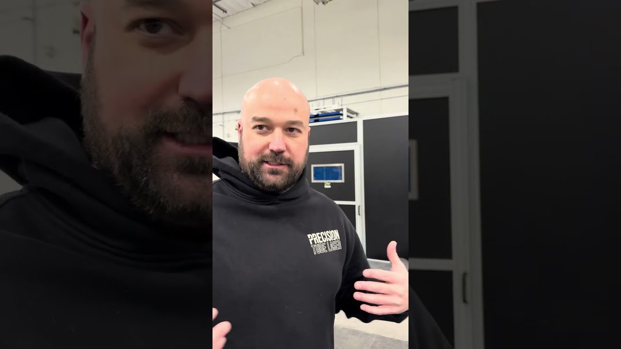 Tour of precision tube laser 