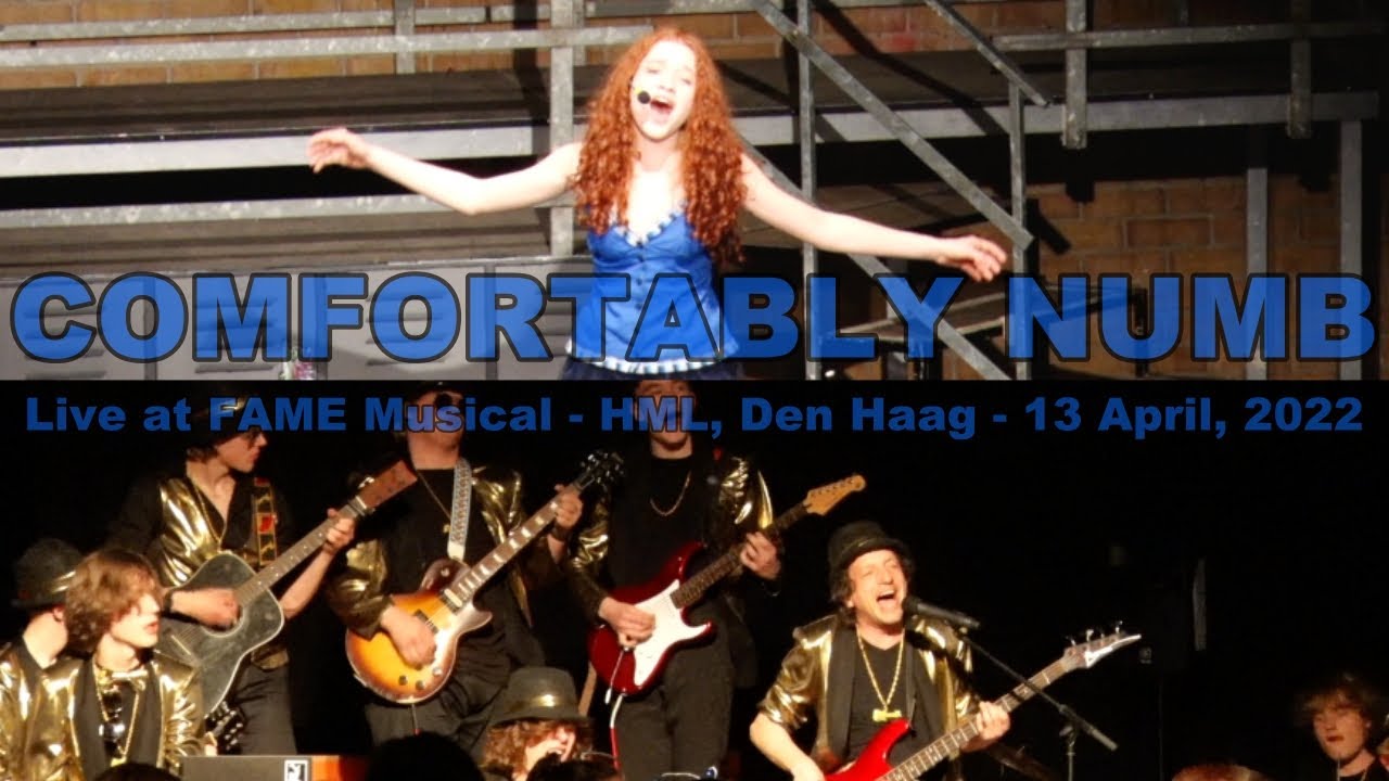 Comfortably Numb | Live at FAME Musical 2022 - HML, Den Haag - 13 April 2022