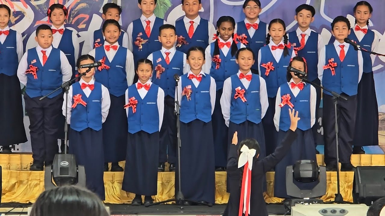 Pesta Sematan 2025, Aryanna demam semangat mengikuti Pertandingan Choral Speaking Daerah Lundu.