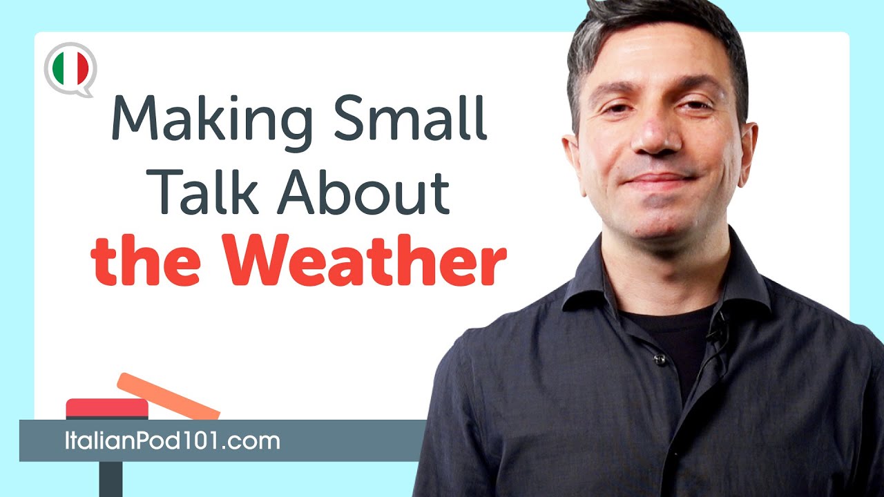 How to Make Small Talk in Italian (and it's really useful!)