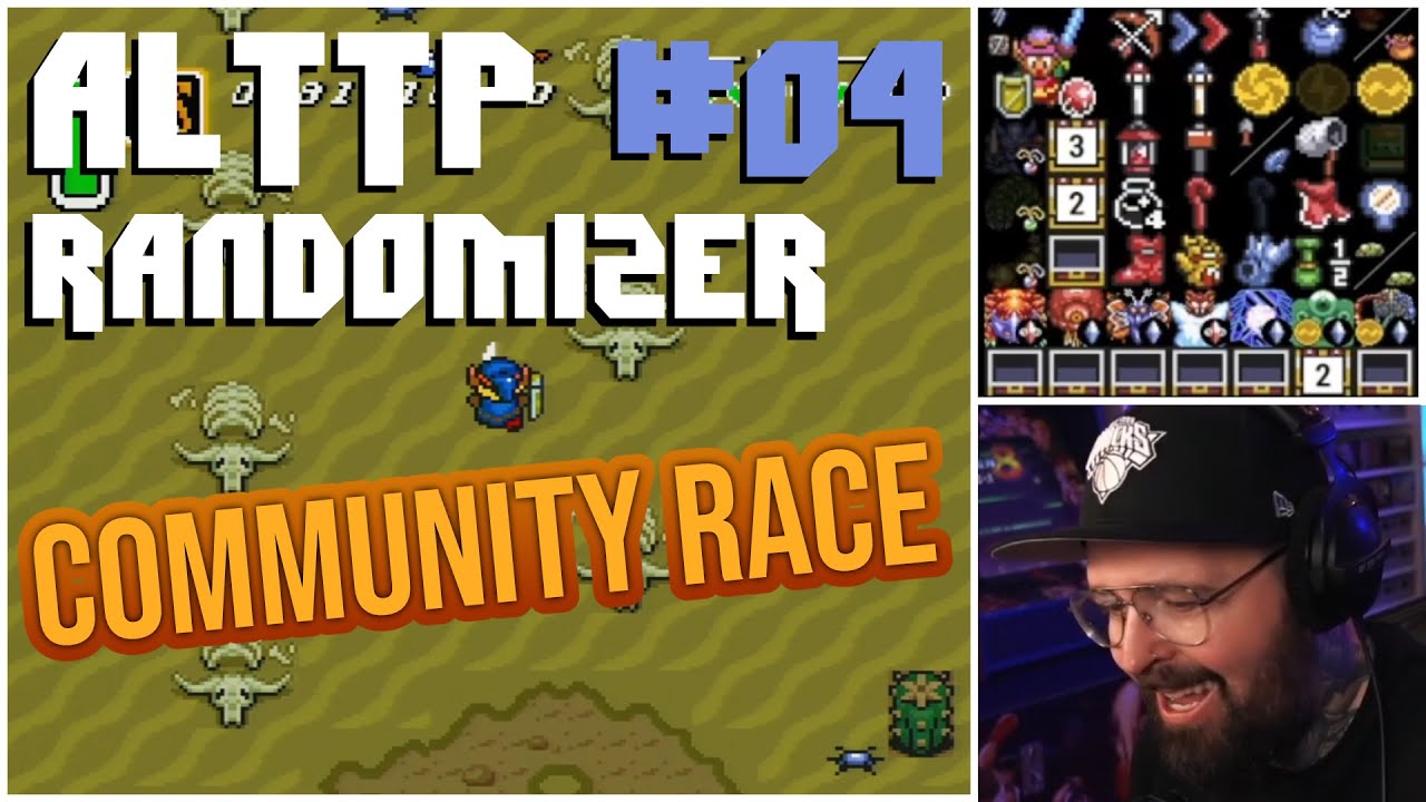 ALTTP Randomizer || Community Race - Klappe, die 1. 🏁