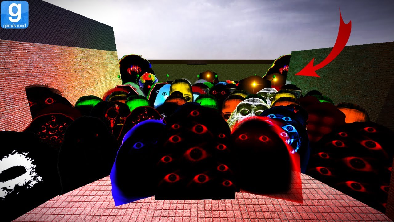 Too Much Angry Munci Nextbot And Other Nextbot Families | Garry's Mod