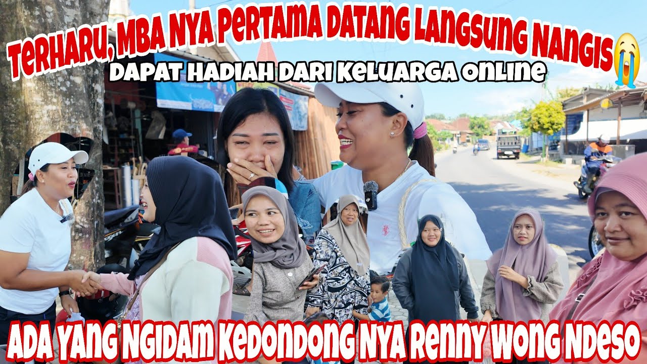 DEMI NETIZEN RELA MENUNGGU DI PINGGIR JALAN‼️MBAK NYA TERHARU LANGSUNG MENANGIS 