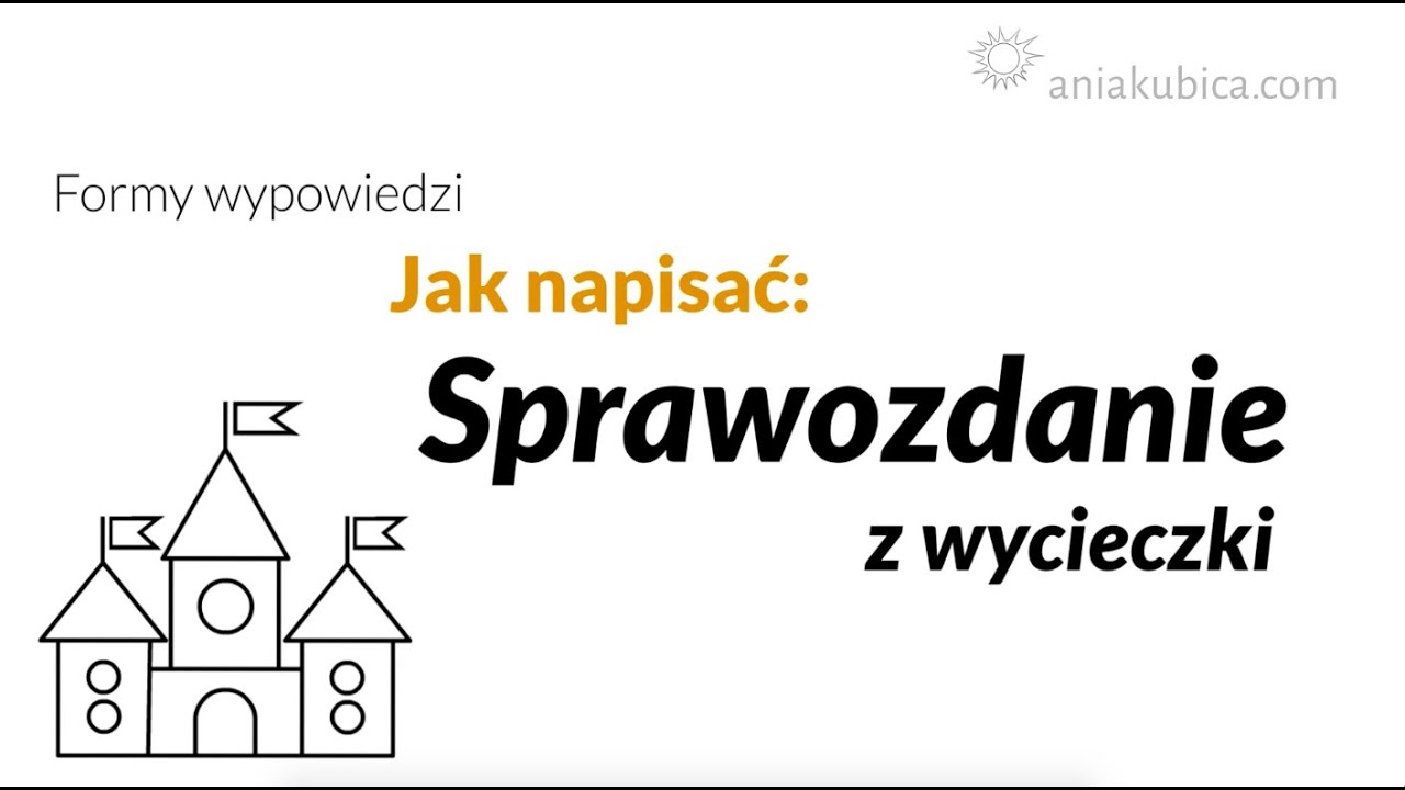 Sprawozdanie z wycieczki