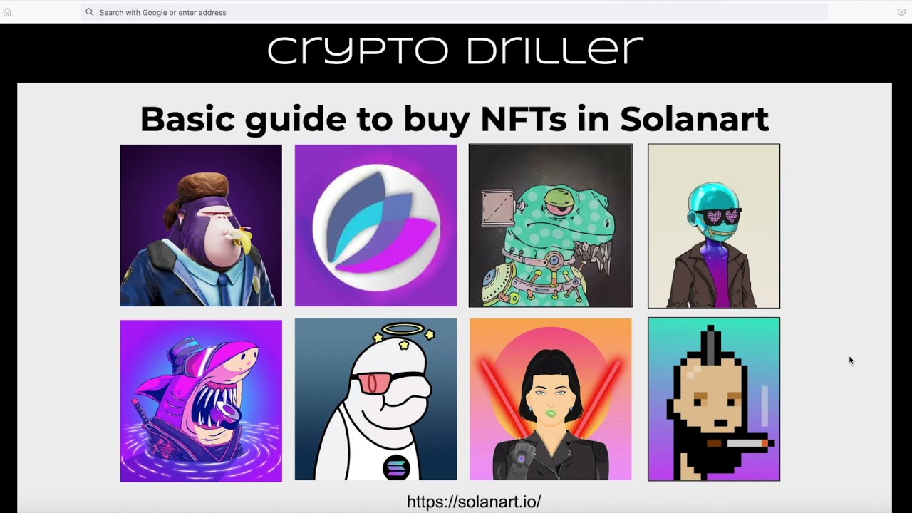 Basic Guide to Buy an NFT in Solanart