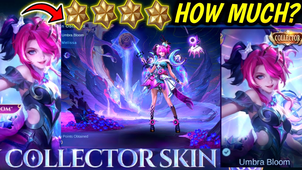INSANE DRAW!! HOW MUCH 💎 FOR MELISSA COLLECTOR SKIN?! - MLBB