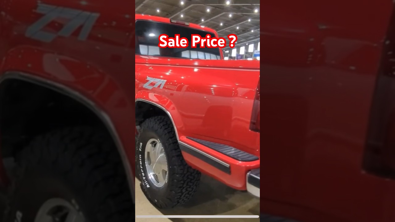 1997 GMC Sierra Z71 4X4 OBS Truck sold at Mecum Auction in Tulsa. #Z71 #chevytrucks #classictrucks