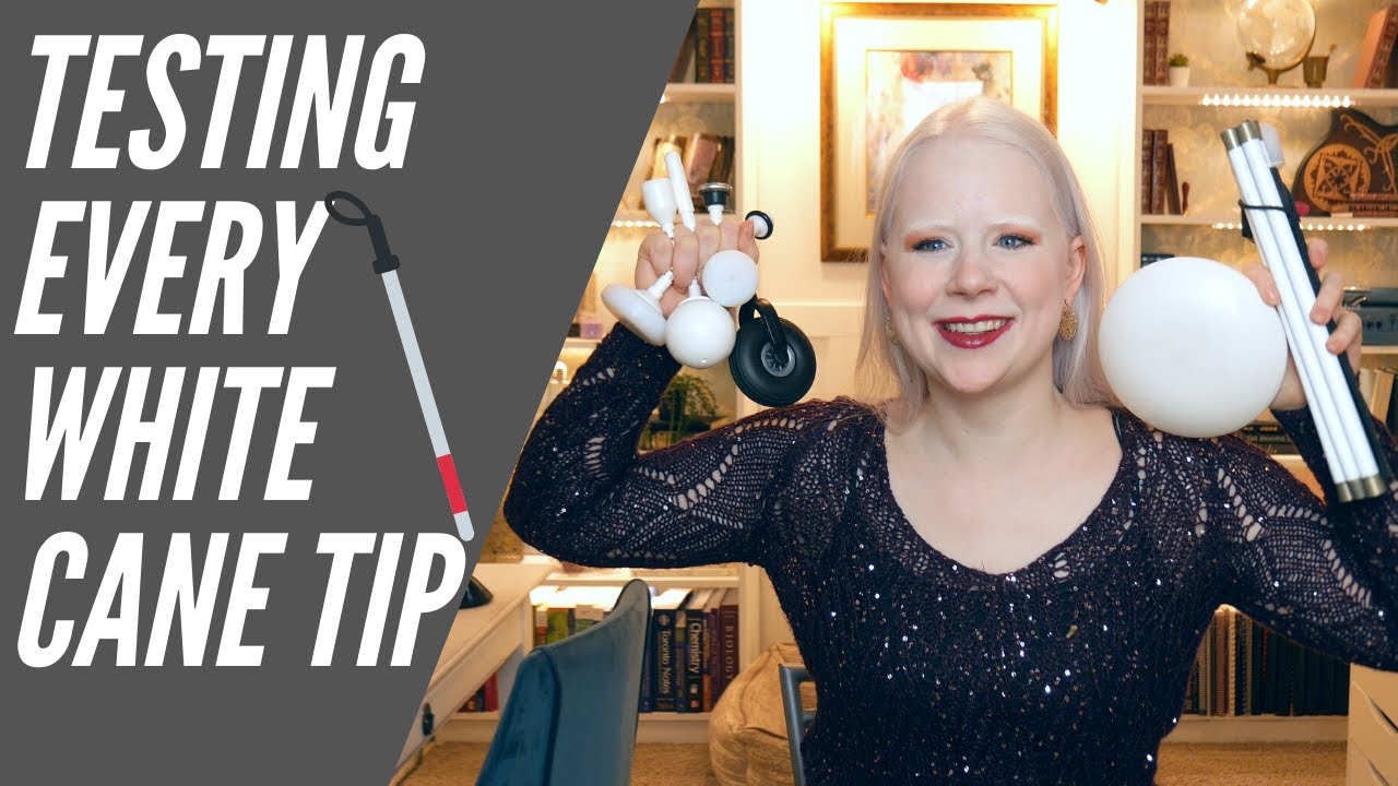 Reviewing EVERY White Cane Tip from Ambutech