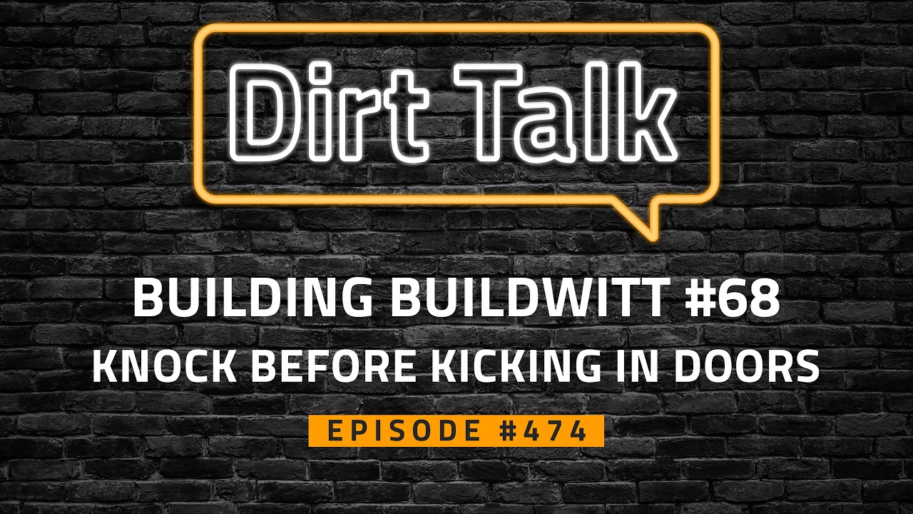 Knock Before Kicking In Doors  (Building BuildWitt #68) DT 474