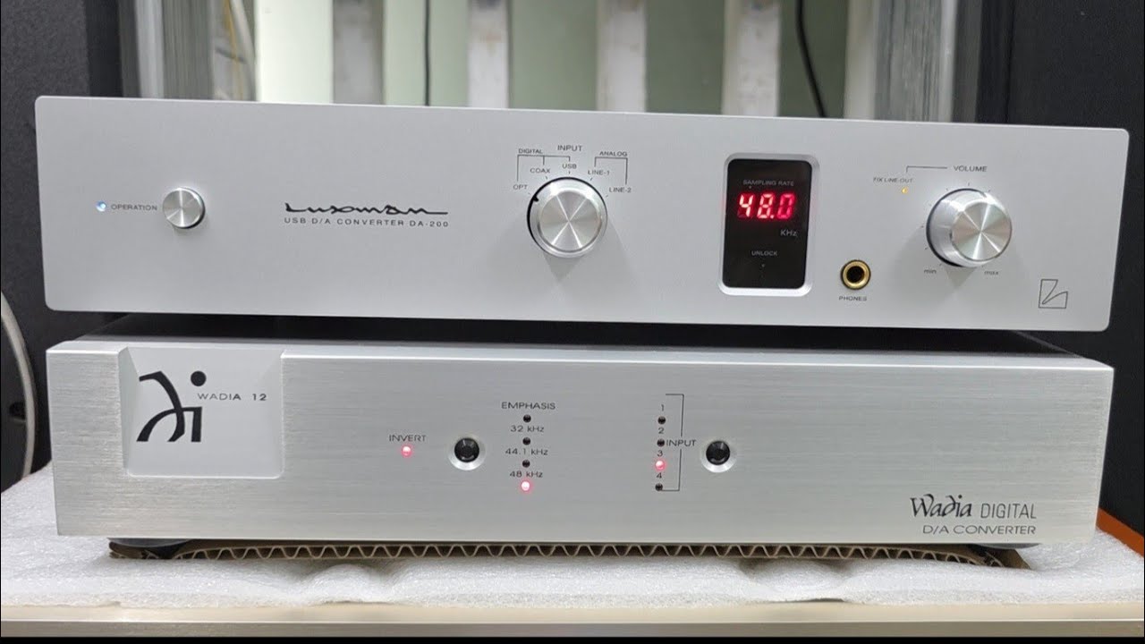 Luxman DA-100, DA-200 so tài PS Audio DL3, Wadia 12 : Chất âm quá hay trong tầm tiền (0907406222).