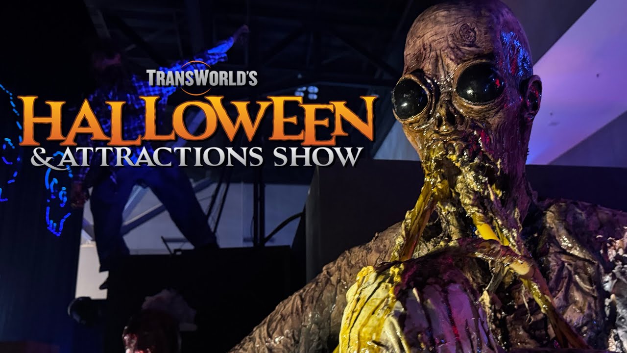 Transworld 2025 Halloween Attractions Show Walkthrough 4K