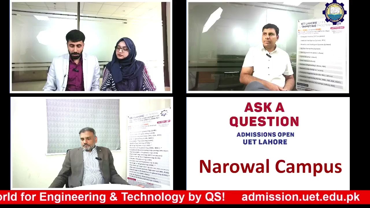 UET Lahore – Narowal Campus | Official Campus Tour