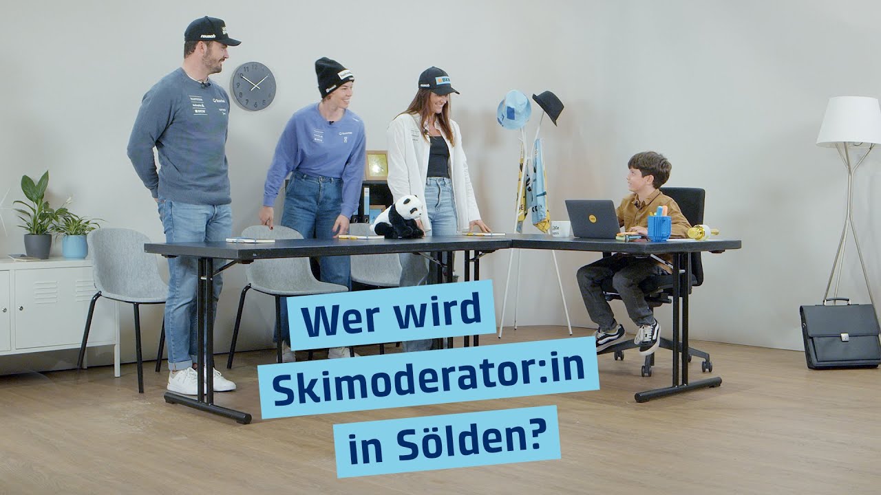 Kleine Chefs grosse Fragen mit Loïc Meillard, Michelle Gisin, Elena Stoffel I WC Sölden 2024 I BKW