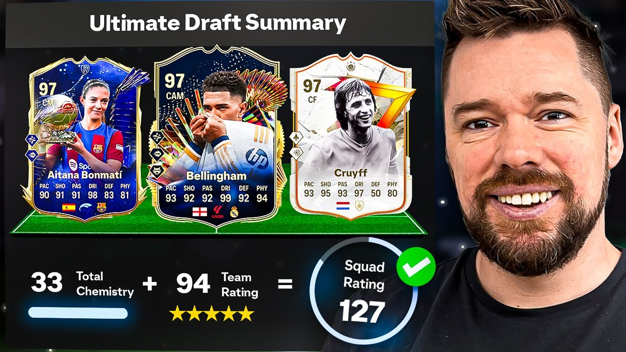 Буду драфтовать, пока не получу 127 FUT DRAFT!