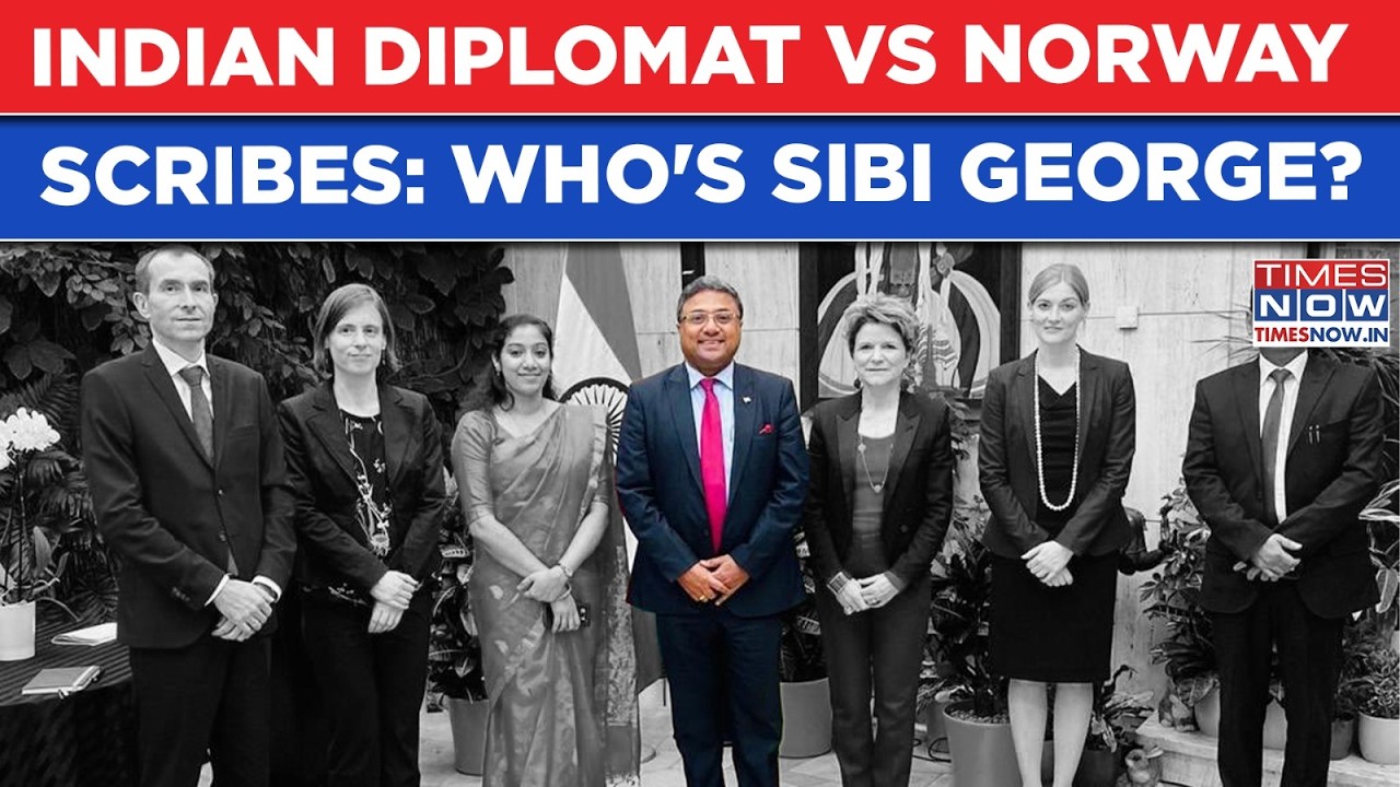India's Diplomat Vs Norway Reporters Heated Exchange: Who's Sibi George, MEA Official's Speech Viral