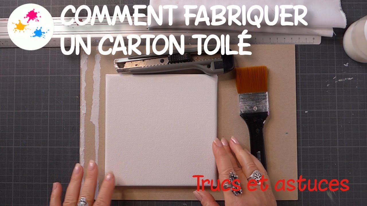 Comment fabriquer un carton toilé