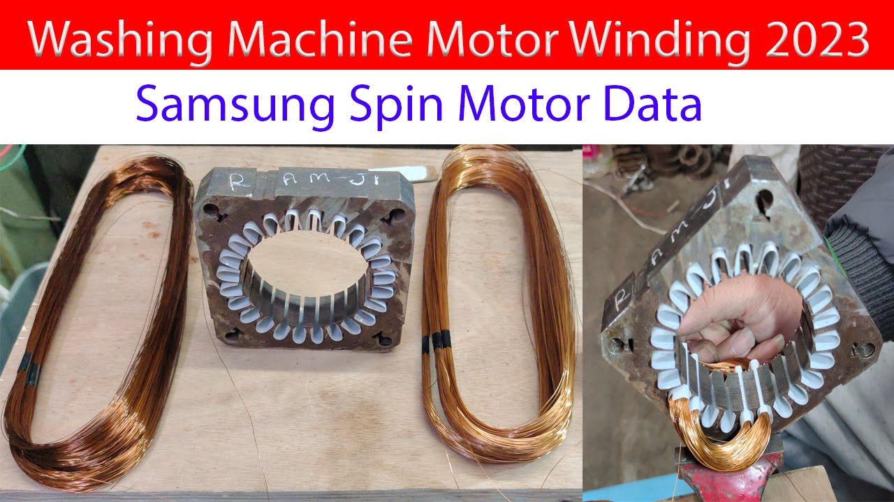Washing machine motor winding 2023 ! Washing Machine Motor ki Winding
