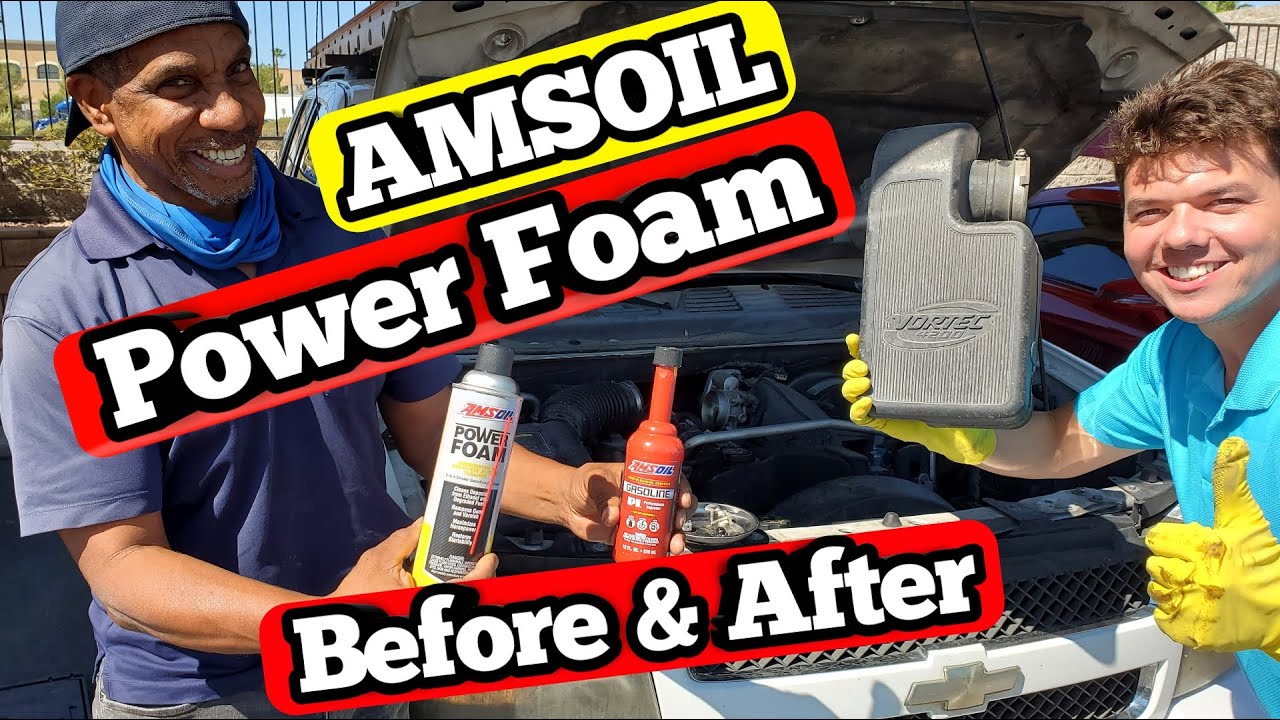 AMSOIL Power Foam Before & After Results 2006 Chevy Trailblazer