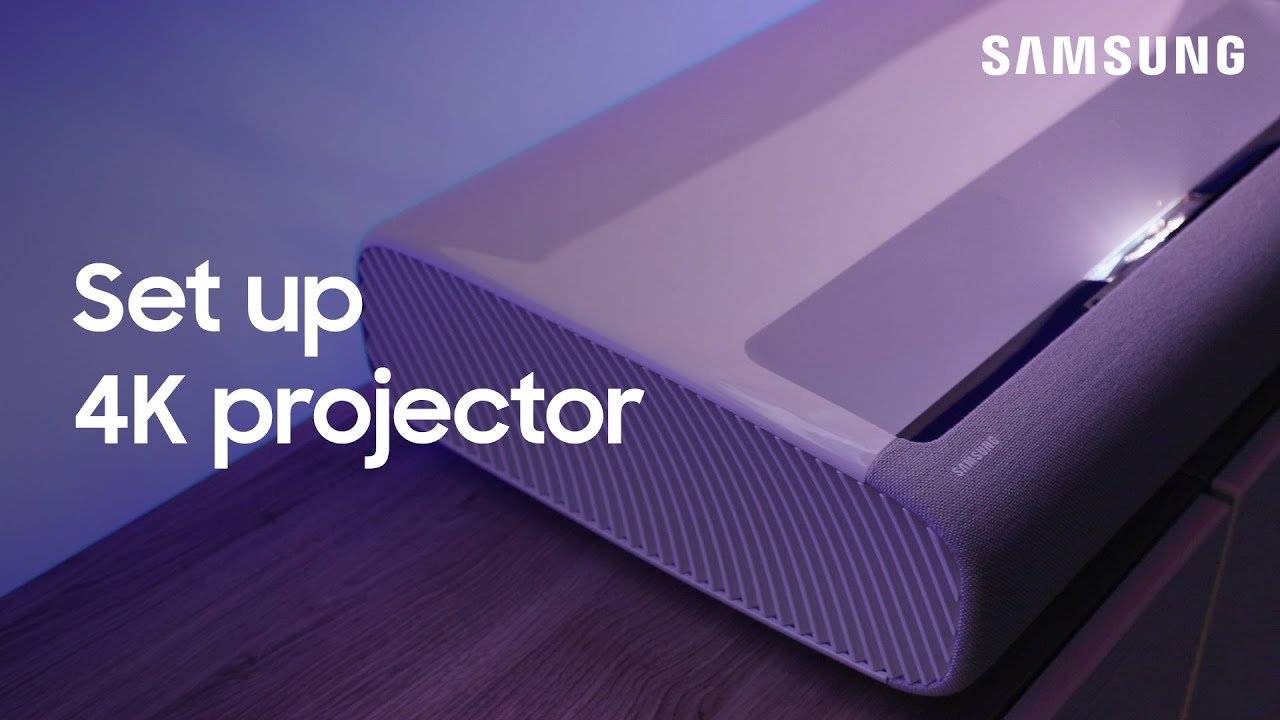 Как настроить проектор Premiere LSP7T или LSP9T 4K | Samsung US