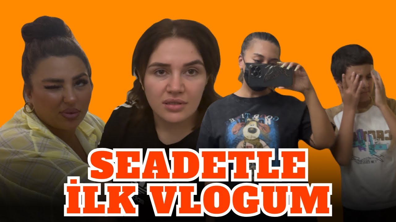 BACIMA QIŞQIRTMA ETDİM 😍 | SƏADƏTİ DƏLİ ETDİK 😅 | İLK VLOGUM 🥳