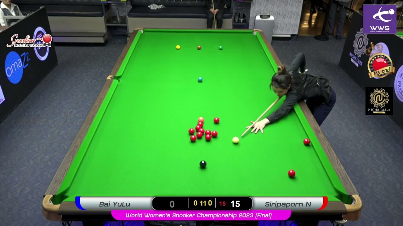 Bai YuLu v Siripaporn Nuanthakhamjan - World Women's Snooker Championship 2023 (FINAL P1)