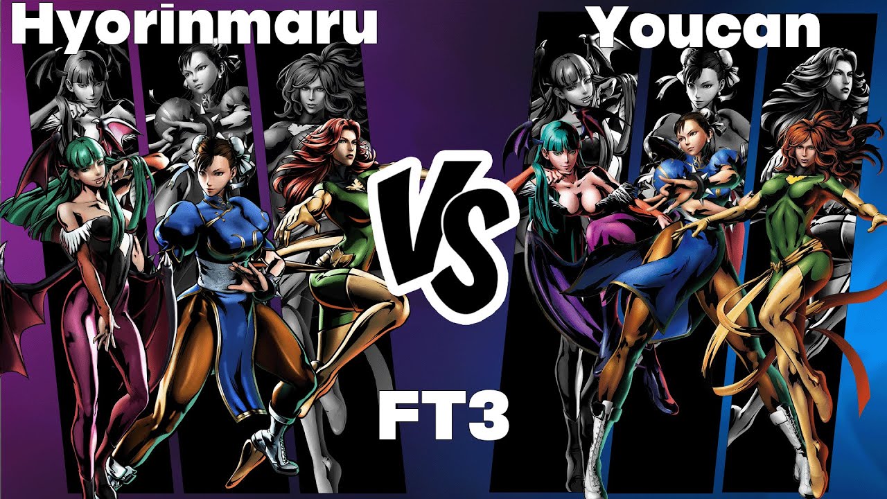 Hyorinmaru vs Youcan FT3 UMVC3