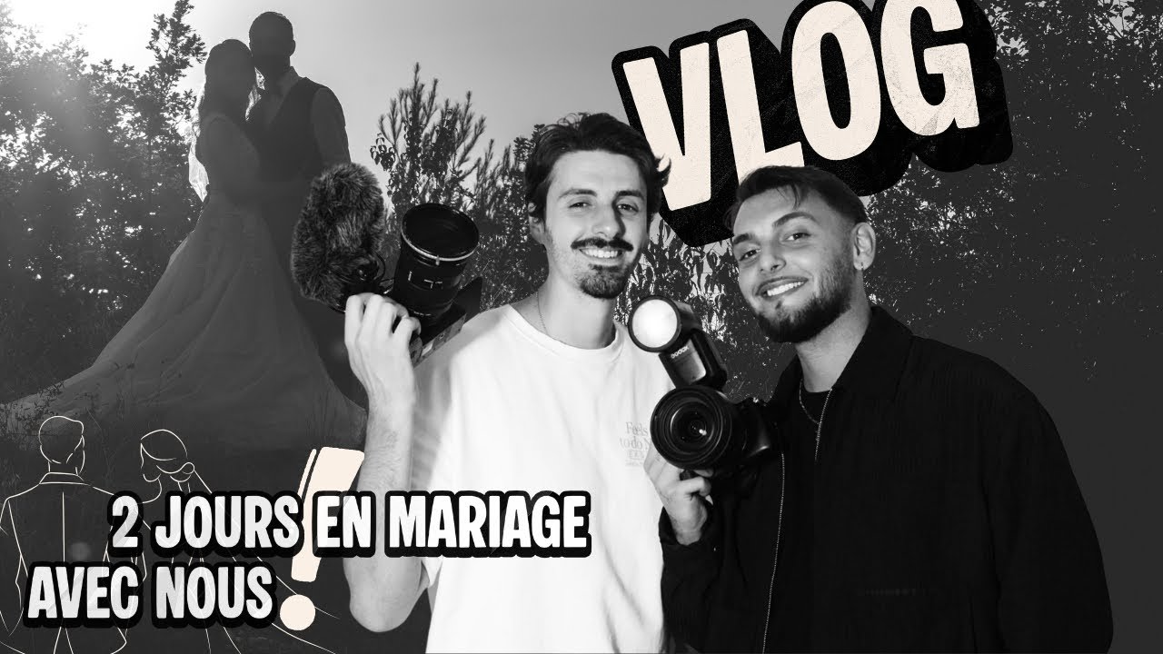 2 jours dans la peau d&rsquo;un photographe & vid&eacute;aste de mariage | Vlog terrain