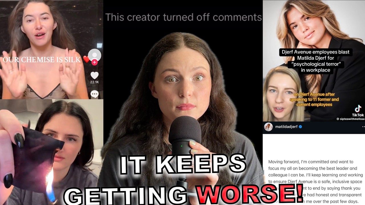 The influencer brand drama never ends! *Madeleine White & Matilda Djerf*