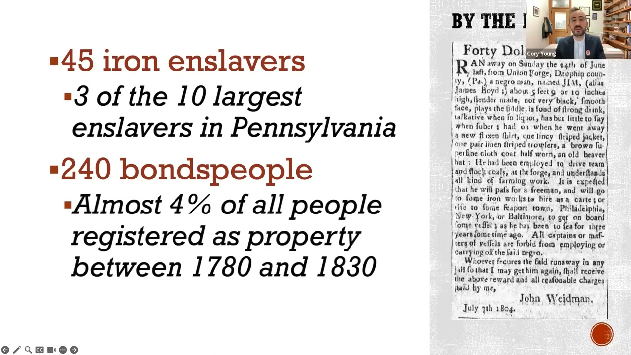 Bound by the Furnace Iron Slavery in Early National Pennsylvania