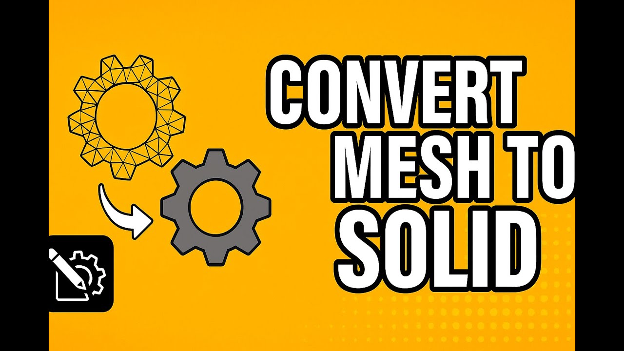 Convert STL or OBJ to a Solid Body in Fusion 360 | Mesh to BREP Tutorial