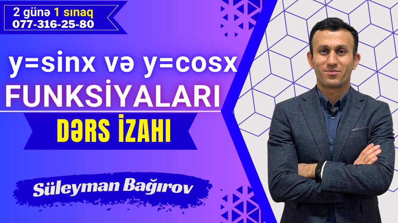 y=sinx və cosx funksiyaları