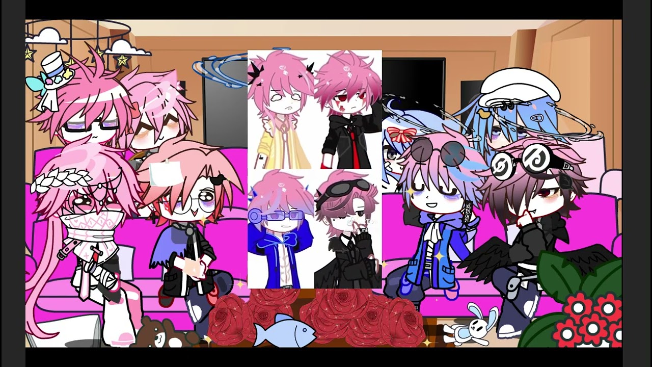 hiha aut react to...🎀🎀🍅| part 4| KO ĐỤC | Ship : ALLHIHA|#hiha