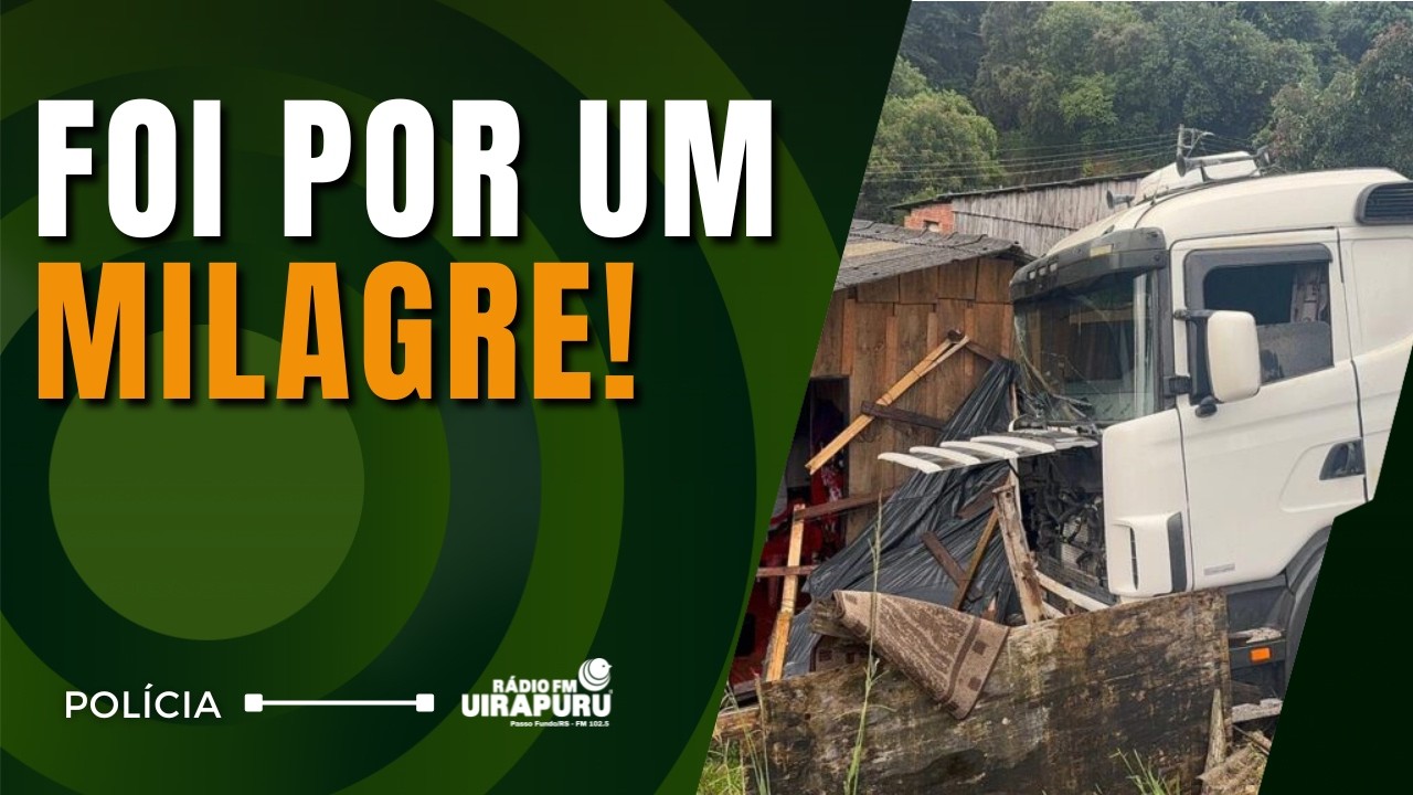 QUASE UMA TRAGÉDIA: Caminhão despenca e atinge casa no Suvaco da Cobra!
