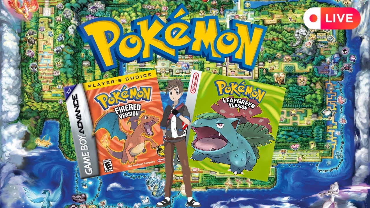 🔴ŽIVĚ: CESTA MISTRA POKÉMONŮ🔴ARC 1 - KANTO #3