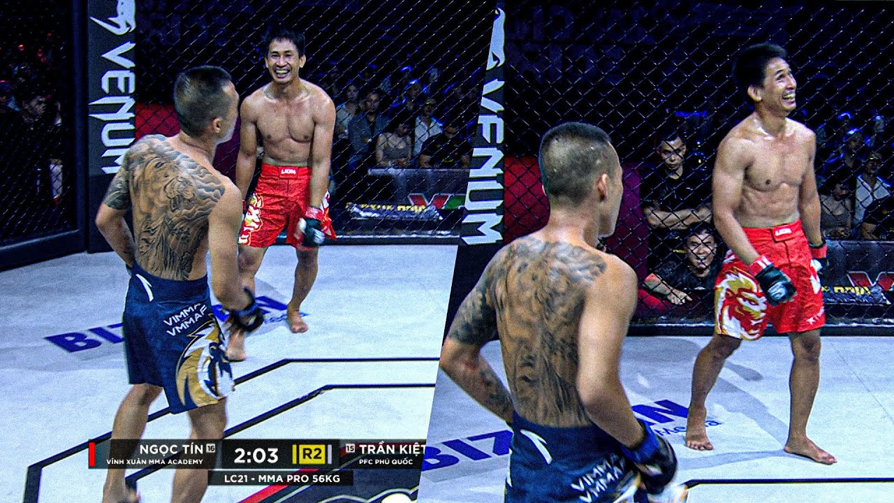 Cười trêu ngươi chiêu đối thủ rồi hạ cú chốt knock out đẳng cấp | Ngọc Tín vs Trần Kiệt